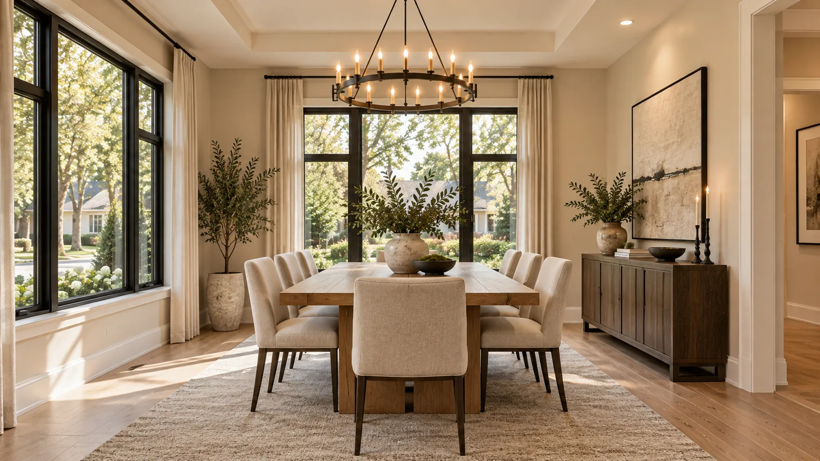 Formal dining room